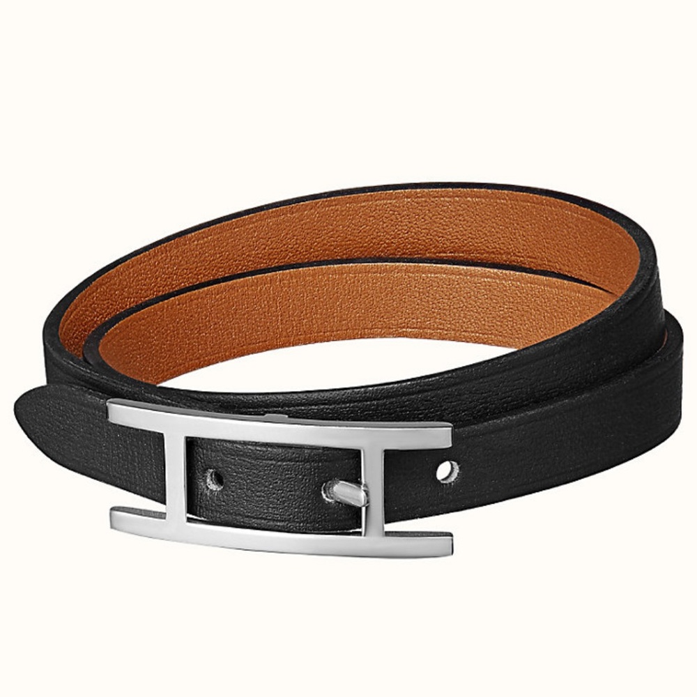 Hermes Behapi Double Tour bracelet (reversible)